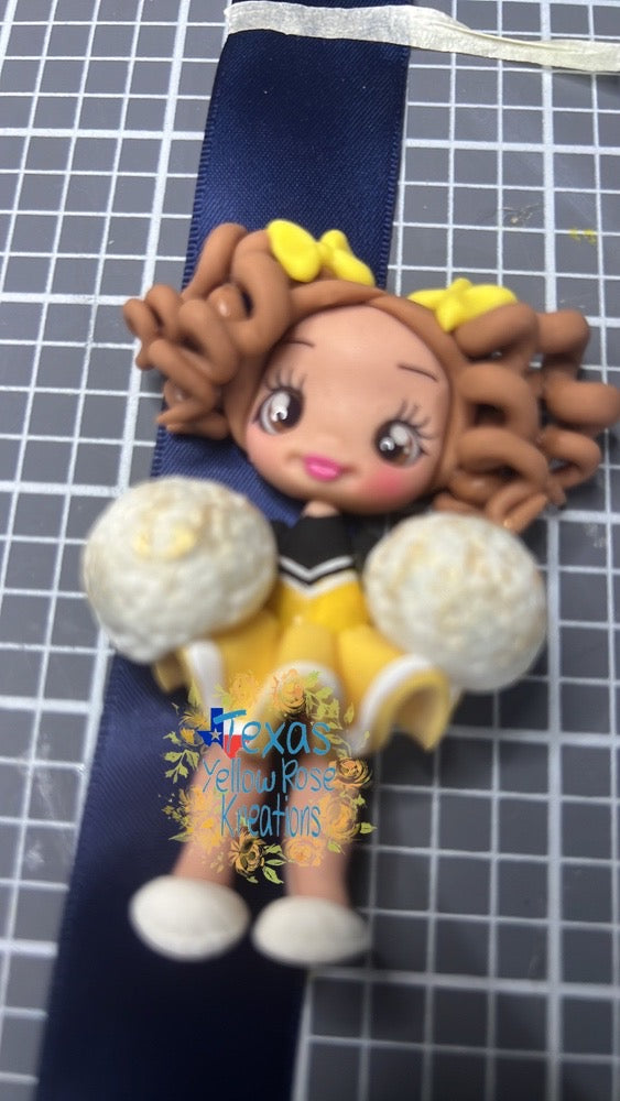 Personalized 3 inch Custom Clay Doll