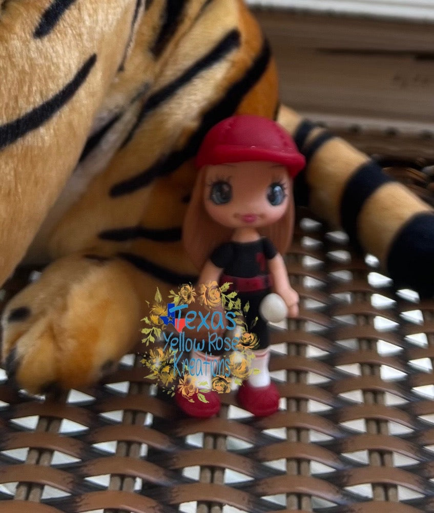 Personalized 3 inch Custom Clay Doll