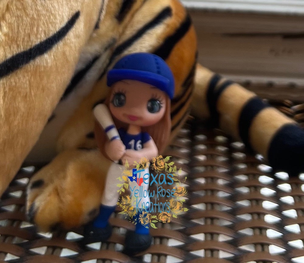 Personalized 3 inch Custom Clay Doll