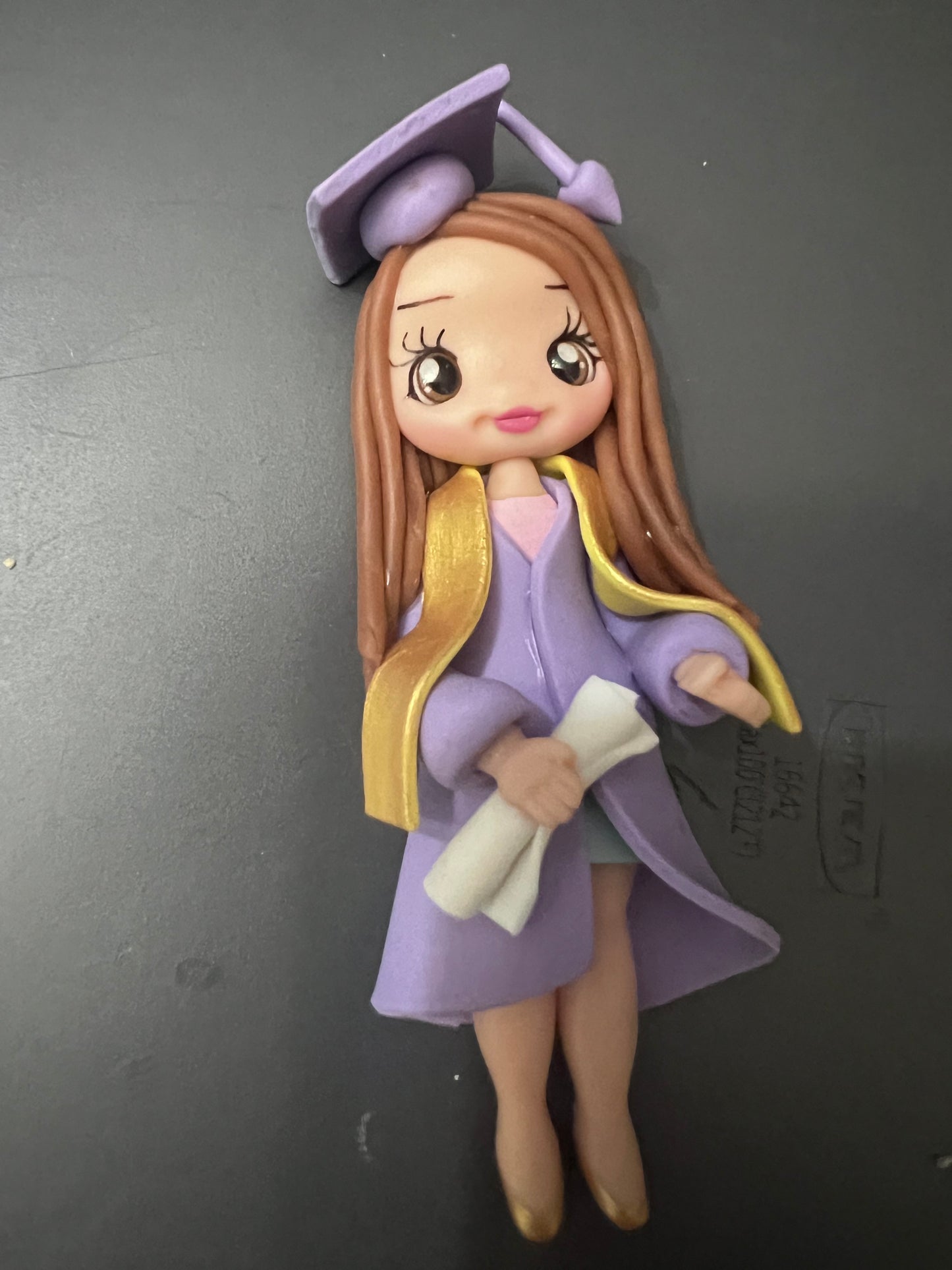Personalized 4 inch Custom Clay Doll