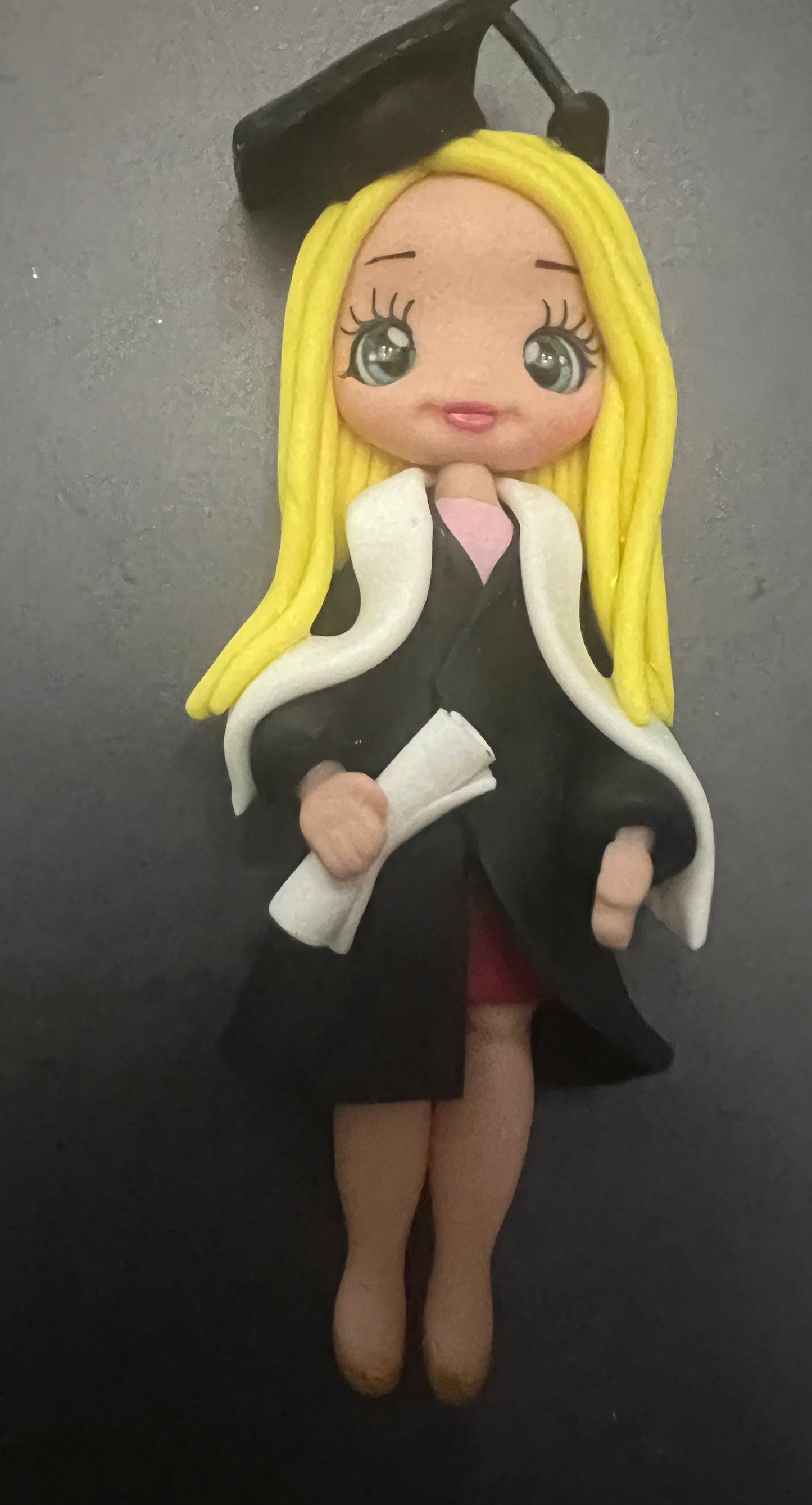 Personalized 4 inch Custom Clay Doll